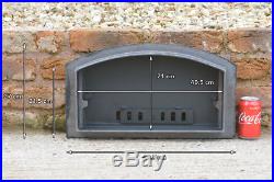 48.5 x 27 cm cast iron fire door clay bread oven doors pizza stove