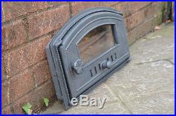 48 x 27 cm cast iron fire door clay bread oven doors pizza stove smoke house