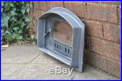 48 x 27 cm cast iron fire door clay bread oven doors pizza stove smoke house