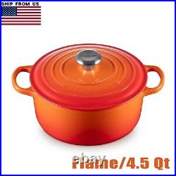 4.5 QT Le Creuset Enameled Cast Iron Signature Round Dutch Oven Brand New in Box
