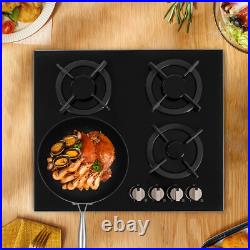 4-Burner Countertop Electronic Stove Built-in Gas Stove Ignition NG Gas Stove 4-Burner Countertop Electronic Stove Built-in Gas Stove Ignition NG Gas Stove