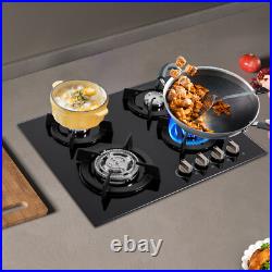 4-Burner Countertop Electronic Stove Built-in Gas Stove Ignition NG Gas Stove 4-Burner Countertop Electronic Stove Built-in Gas Stove Ignition NG Gas Stove