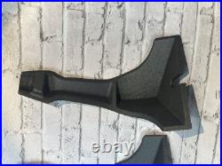 (4) Cast Iron Wood Stove Legs with Bolts