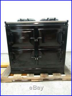 AGA Total Control 39 Inch BLK Boiler Hot Plate Cast-Iron Electric Range ATC3BLK