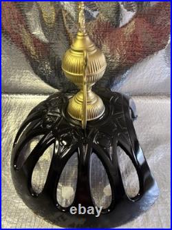 ANTIQUE PARLOR STOVE TOP CAST IRON #419 WithDecorative FINIAL, over 100 Yrs Old