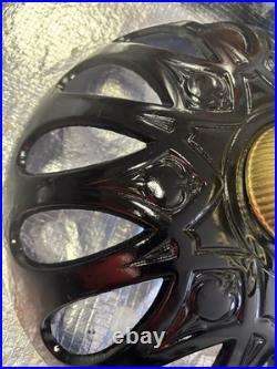 ANTIQUE PARLOR STOVE TOP CAST IRON #419 WithDecorative FINIAL, over 100 Yrs Old