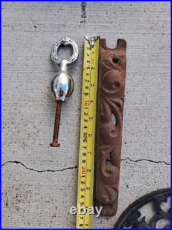 ANTIQUE WOOD PARLOR STOVE Kitchen Cast Iorn Parts Lot Summit Oak 19th Century ANTIQUE WOOD PARLOR STOVE Kitchen Cast Iorn Parts Lot Summit Oak 19th Century