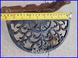 ANTIQUE WOOD PARLOR STOVE Kitchen Cast Iorn Parts Lot Summit Oak 19th Century ANTIQUE WOOD PARLOR STOVE Kitchen Cast Iorn Parts Lot Summit Oak 19th Century