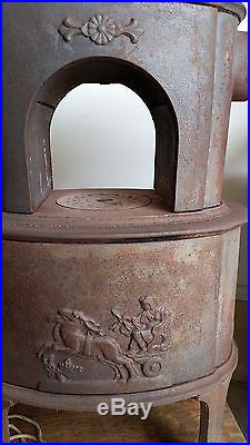 A/S L. Lange & Co. Cast Iron Stove made in Denmark