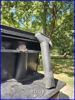 Abram Cox Stove Co Novelty Kitchener Antique Cast Iron Cook Stove