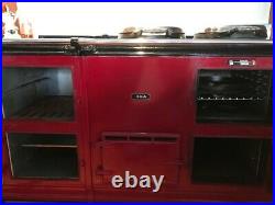 Aga 59 Claret 4-Oven AGA Direct Vent (Natural Gas Cast-iron range) Cooker