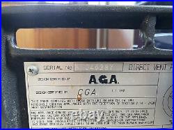 Aga Deluxe Model Direct Vent Range 4-Oven Cooker / Stove in Cobalt Blue