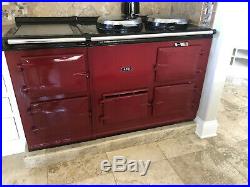 Aga Stove Range 60 Beautiful Red Color- Great Condition