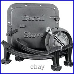 All-Inclusive Barrel Camp Stove Kit Portable & Perfect for Outdoor Adventures