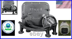 All-Inclusive Barrel Camp Stove Kit Portable & Perfect for Outdoor Adventures