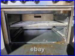 American Range AR-6 36 6 Burner Gas Range Oven Natural Gas Tested Live Pictures