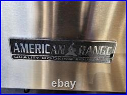 American Range AR-6 36 6 Burner Gas Range Oven Natural Gas Tested Live Pictures