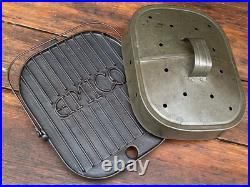 Amico Cast Iron Broiler Griddle with Original Lid