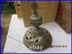 Ant Cast Iron Parlor Stove Heater Decorative Topper Top Finial Ornament RUBY 10