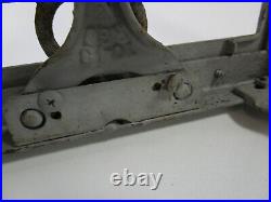 Antique 1121 Reliable Stove Company Cast Iron Gas Single Burner Vintage Grill