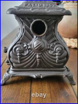 Antique 1857 The PET Salesman's Sample Cast Iron Stove by Young & Bro. Albany NY