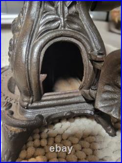 Antique 1857 The PET Salesman's Sample Cast Iron Stove by Young & Bro. Albany NY