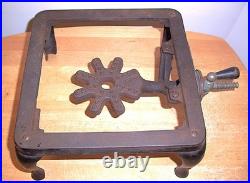 Antique? 1920's? Tabletop Cast Iron Stove Burner? Elgin ILL. Stove & Oven Co