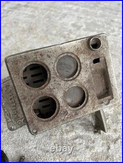 Antique 19th C. PERFECTION Salesman's Sample Cast Iron Stove with Accessories