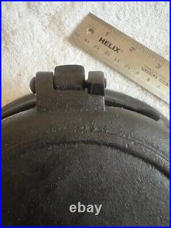 Antique #7 #8 Cast Iron Flip Waffle Maker