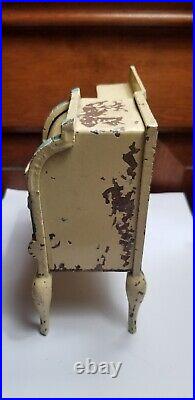 Antique ARCADE cast Iron HOTPOINT electric Stove dollhouse Miniature Toy