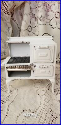 Antique ARCADE cast Iron Roper Gas Stove dollhouse Miniature Toy