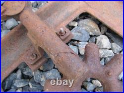 Antique A. B. Stove Co. Battle Creek Mich. 3-Burner Gas Cast Iron Tabletop