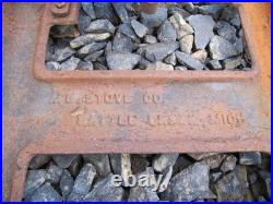 Antique A. B. Stove Co. Battle Creek Mich. 3-Burner Gas Cast Iron Tabletop