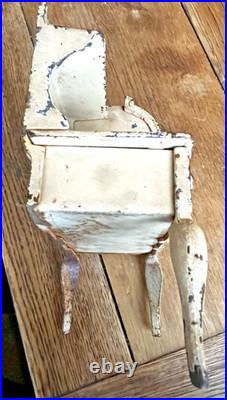 Antique Arcade Hotpoint Electric Cast Iron Toy Stove Freeport IL 1920s 3 Legs