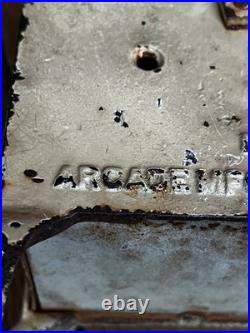 Antique Arcade Hotpoint Electric Cast Iron Toy Stove Freeport IL 1920s 3 Legs