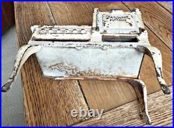 Antique Arcade Hotpoint Electric Cast Iron Toy Stove Freeport IL 1920s 3 Legs