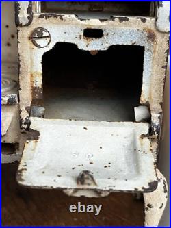 Antique Arcade Hotpoint Electric Cast Iron Toy Stove Freeport IL 1920s 3 Legs