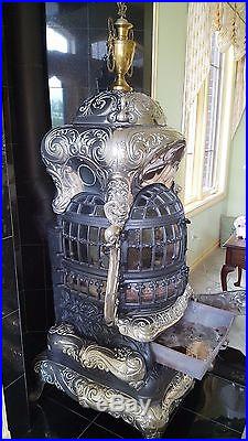Antique Art Garland #58 Cast Iron Gas/Propane Parlor Stove Works Great Will Ship