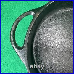 Antique BSR/Birmingham Stove Range 3052D Cast Iron Oval Shallow Fish Fryer EUC