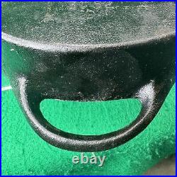 Antique BSR/Birmingham Stove Range 3052D Cast Iron Oval Shallow Fish Fryer EUC