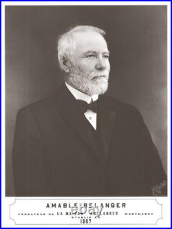 Antique Belanger Cast Iron Stove with Floral Tile Backsplash Circa 1910