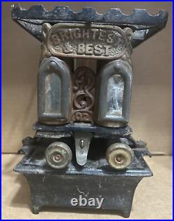 Antique Brightest & Best Cast Iron Heater /Stove (Sad) Used