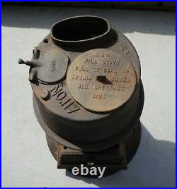 Antique Buckeye Inqubator No. 117 Cast Iron Stove Springfield OH Patent 1928