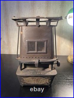 Antique C. O. & G. S. Co Kerosene Sad Iron Heater Gardner Mass USA Cast Iron Stove