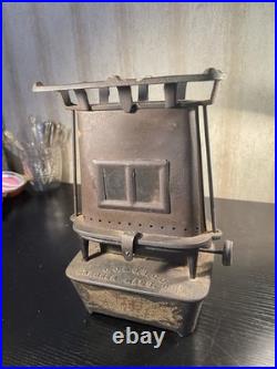 Antique C. O. & G. S. Co Kerosene Sad Iron Heater Gardner Mass USA Cast Iron Stove