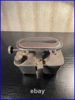 Antique C. O. & G. S. Co Kerosene Sad Iron Heater Gardner Mass USA Cast Iron Stove