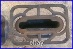 Antique C. O. & G. S. Co Kerosene Sad Iron Heater Gardner Mass USA Cast Iron Stove