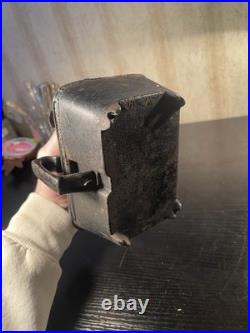 Antique C. O. & G. S. Co Kerosene Sad Iron Heater Gardner Mass USA Cast Iron Stove