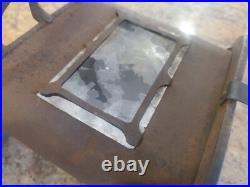 Antique C. O. & G. S. Co Kerosene Sad Iron Heater Gardner Mass USA Cast Iron Stove