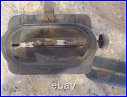 Antique C. O. & G. S. Co Kerosene Sad Iron Heater Gardner Mass USA Cast Iron Stove